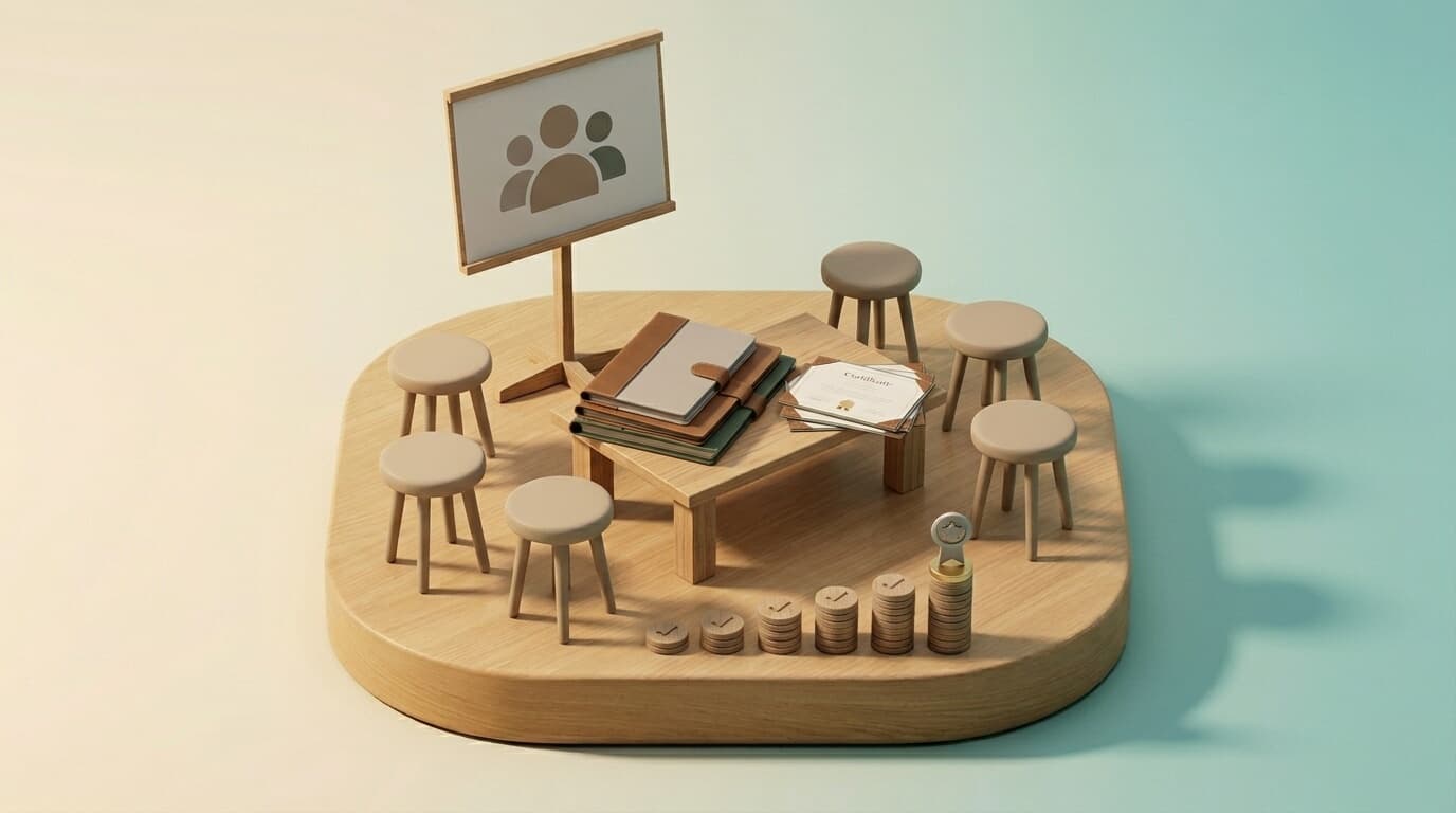 Organization audience background scene